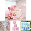 Transparent Cube Balloon Packing Box For Wedding And Birthday Party Decorations