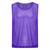 Gilet d'entraînement en maille ajourée pour homme Sport d'équipe Col rond Sans manches Débardeur Musculation Clubwear Tenue de plage