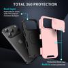 Schiebe-Kameraobjektivschutz Handyhülle für iPhone 17Air 16E 17 Pro Max 17Pro Stoßfeste Armor Abdeckung Hülle für iPhone 17 Tasche