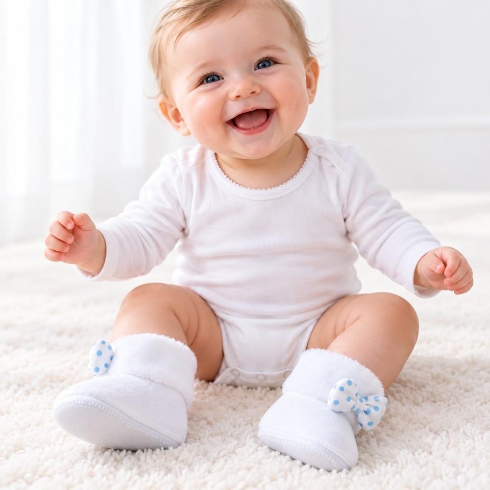 Winter Newborn Baby Shoes Soft Sole Baby Footwear Cute Toddler Snow Boots