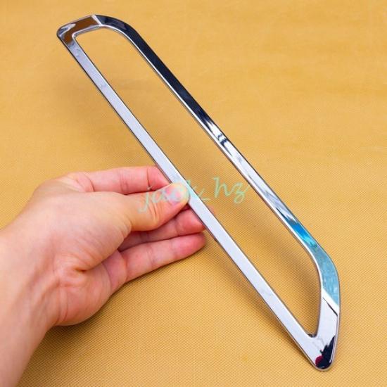 For Ford Explorer -2024 Chrome Rear Bumper Reflector Fog Light Cover