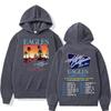 American Rock Bands Tour Print Hoodie Autumn Winter Hoodie for Unisex Hip Hop Pullovers Unisex Hoody Women Sweatshirts y2k Clothing