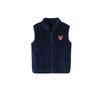 Children's Velvet Vest New Thick Waistcoat Outerwear Boys and Girls Flannel Vest Home Wear Zipper Coat