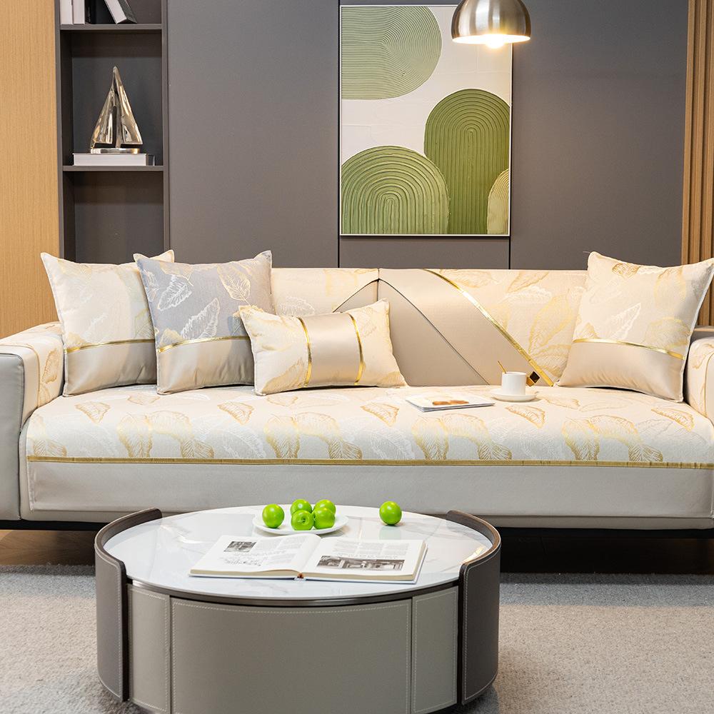 Nordycki Styl Instagramowy Lekki Luksus Nowoczesna Prosta Poduszka na Sofę Cztery Pory Roku Uniwersalna Antypoślizgowa Pokrowiec na Sofę Pokrowiec Ręcznik