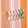 3/6PCS Windproof Clothes Pegs Heavy-duty Large Clothes Pegs with Rubber Shims Seemless Clothespins Beach Towel Curtains Clamps