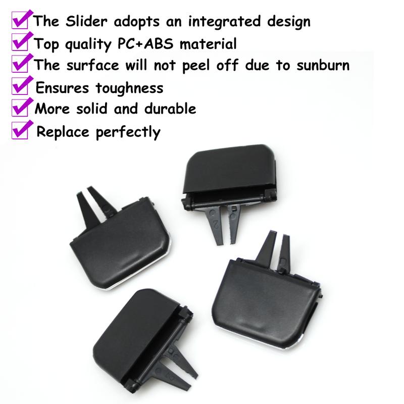 Golf 7 1/2PCS Car Front Dashboard Rear Air Conditioner AC Vent Grille Outlet Tab Clip Pick Slider For VW Volkswagen 2014-