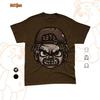 AJ 4 Dark Mocha Nasty Boy Streetwear Graphic Tee, Unisex Casual Tee, Sneaker Match Shirt and kids tshirt, Bella Canvas Color Brown