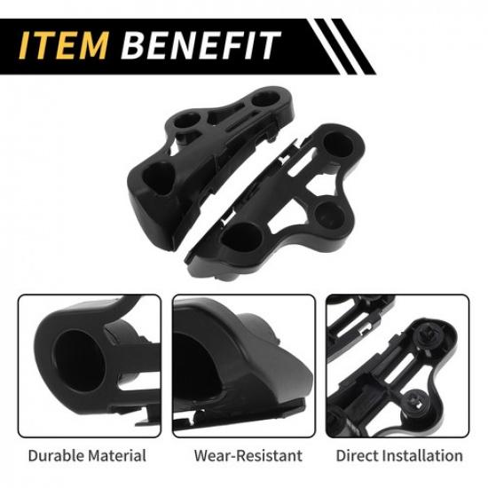 Pair Front Bumper Support Bracket for Toyota Tundra 2007-2013 No521160C020