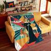 Music A-Adele Throw Flannel Cozy Print Blanket, Portable, Durable Machine Washable cute Cool