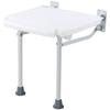 Klappbarer Duschsitz aus PE 40 cm x 37,5 cm Wandmontierte Duschbank 227 kg