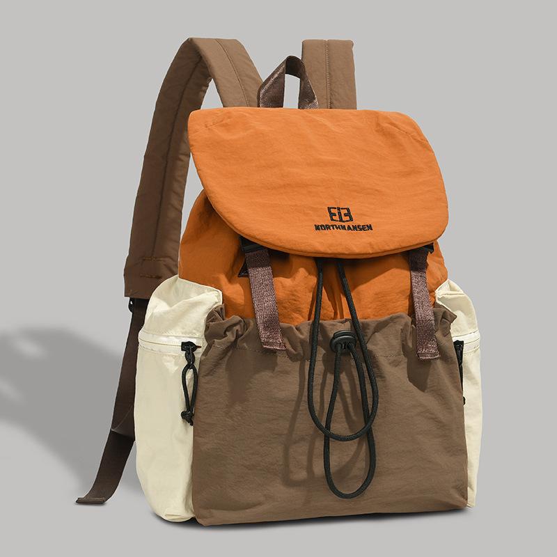 

Backpack for Casual Travel, Lightweight Backpack for College Students, Large-capacity Backpack One Size помаранчевий