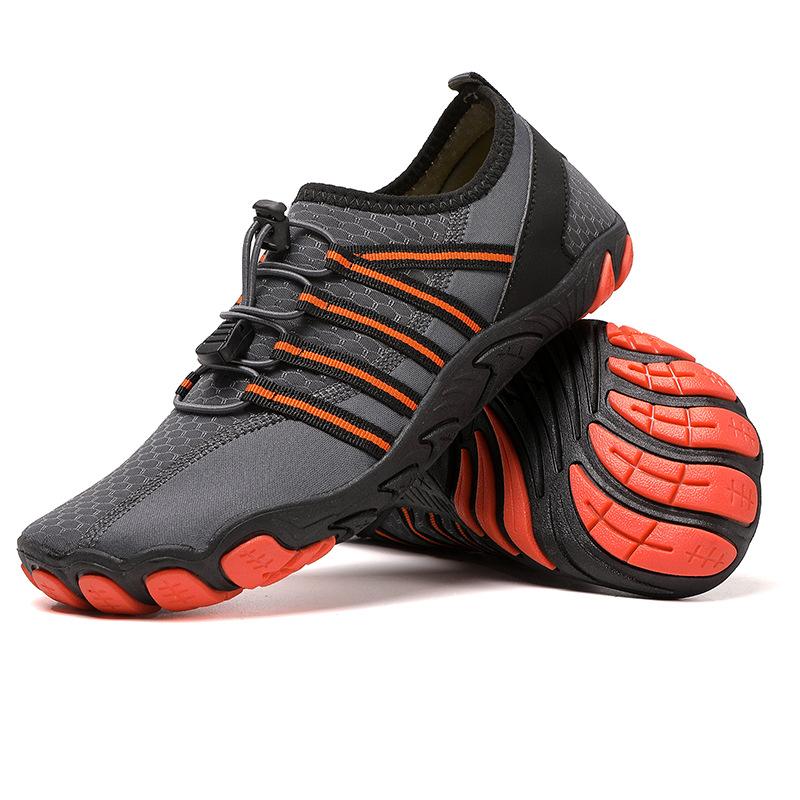 New outdoor creek walking shoes couple beach shoes breathable quick-drying wading swimming shoes men's and women's hiking fitness shoes