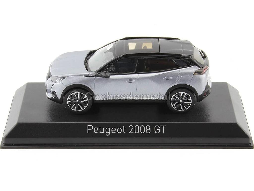 Norev 1/43 scale Peugeot 2008 GT 2020 Altens Gray finished product