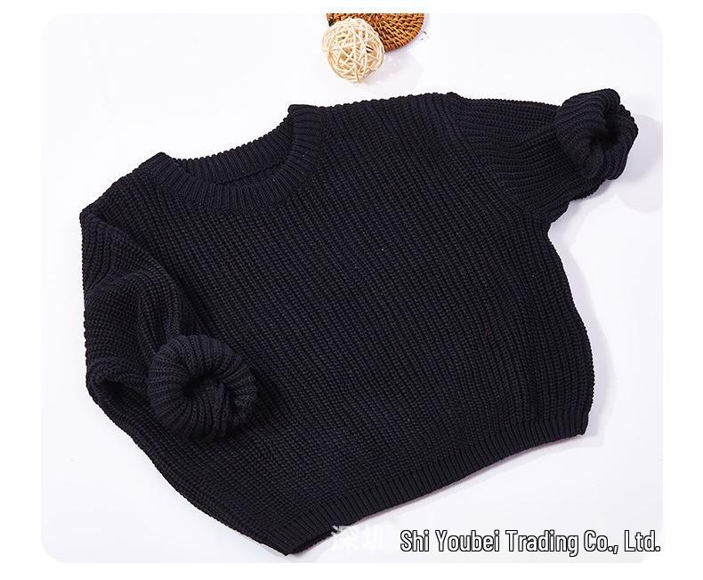 Baby Unisex 100% Cotton Knit Sweater - Soft & Comfortable