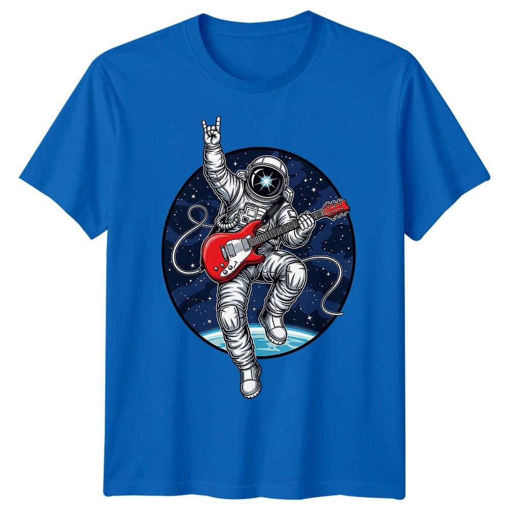Astronaut Rock Music Space Unisexs TShirt Unisexs Tee Graphic Unisex Tee