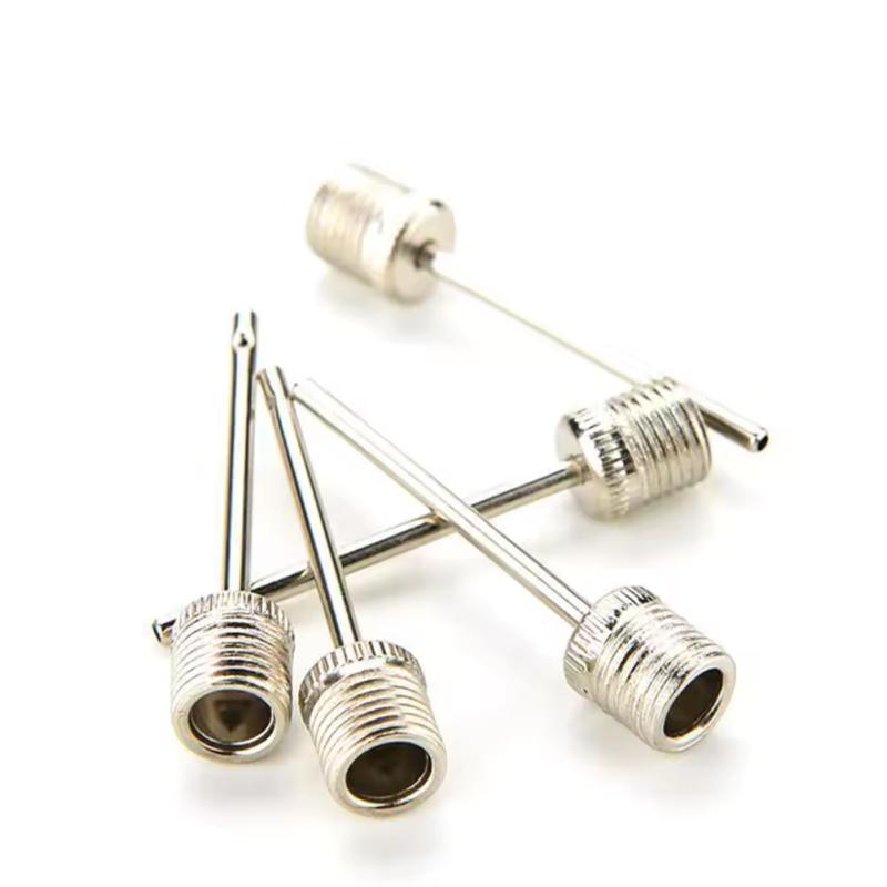 Sport Ball Inflating Pump Needle For Football Basketball Soccer Inflatable Air Valve Adaptor Stainless Steel Pump Pi