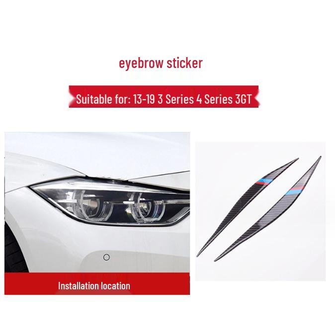 BMW řady 3 & 4 F30, 316i, 320li GT Karbonový interiérový kryt konzoly