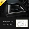 Auto Innen Tür Audio Lautsprecher Schalthebel Panel Tür Armlehne Leselicht Abdeckung Zierleisten Aufkleber für BMW 1er F20 F21 Zubehör