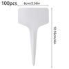 T-Shaped Plastic Seed Markers Labels For Plant Pots Garden Nursery Tool Durable Waterproof UV-Resistant