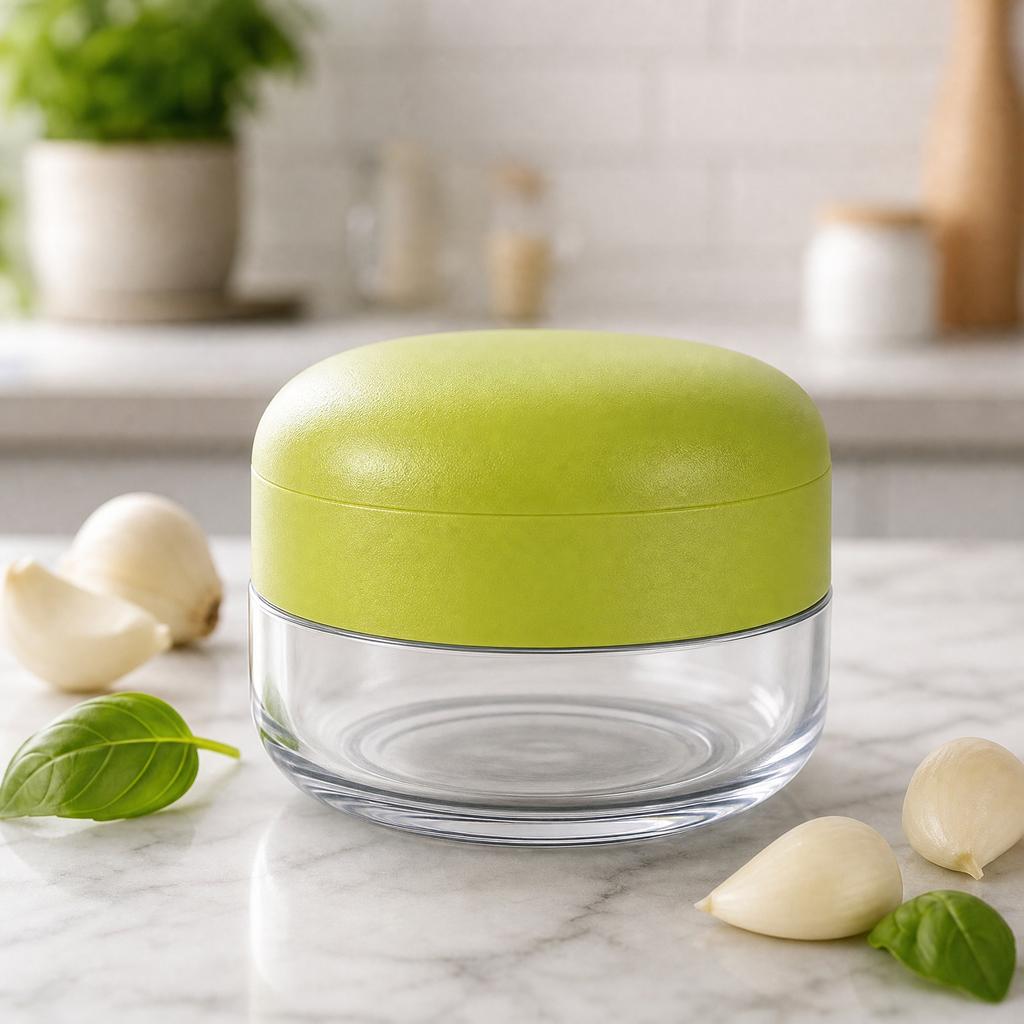Manual Mini Garlic Crusher Garlic Press Garlic Masher Garlic Chopper Garlic Mincer Kitchen Tool for Home Use Easy to Clean and Handle