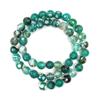 1 Strang Natürliche Achate Steinperlen Anhänger Bunt Rund Lose Perlen Edelsteinperle DIY Armband Ohrringe Schmuckzubehör 6/8/10mm
