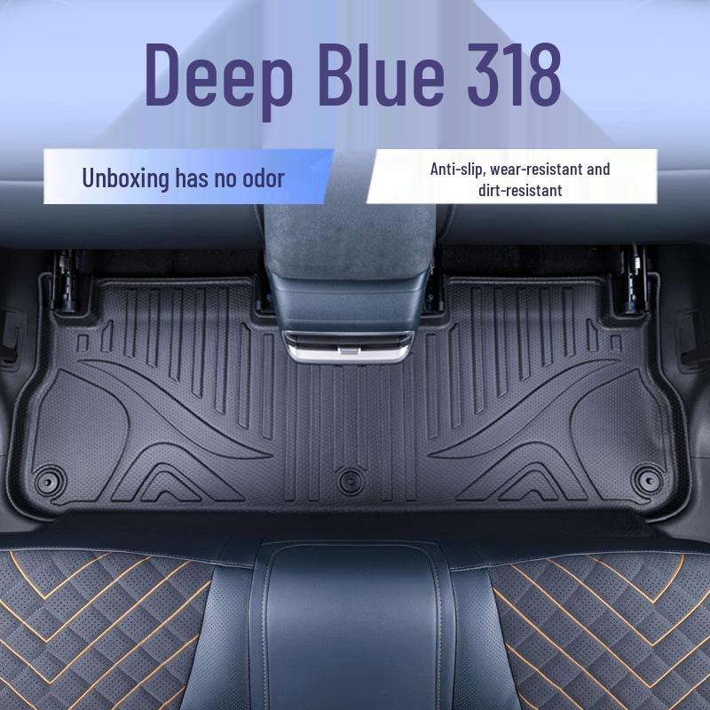 Tapete de Carpete Galaxy para Chão Changan Deep Blue G318/S7/SL03/S5/S05/L07/360TPE