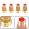 71Pcs For WP-17/18/26 Gas Lens #12 Pyrex Glass Cup Kit TIG Welding Torch Stubby