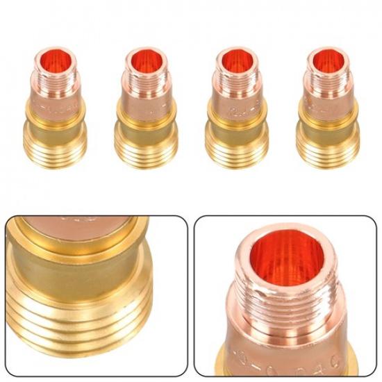 71Pcs For WP-17/18/26 Gas Lens #12 Pyrex Glass Cup Kit TIG Welding Torch Stubby