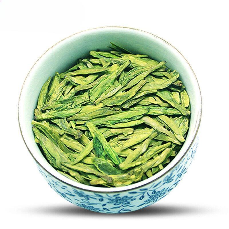 Té verde premium chino Dafo Long Jing Dragon Well, té Longjing, lata de 250 g