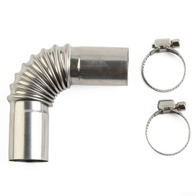 Exhaust Pipe Exhaust Pipe Fitting Silver Brand New