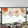 Chinese Decor Traditional Curtain Kitchen Short Curtain Noren Shop Japanese Style Curtain Small Window Restaurant Sushi Decor