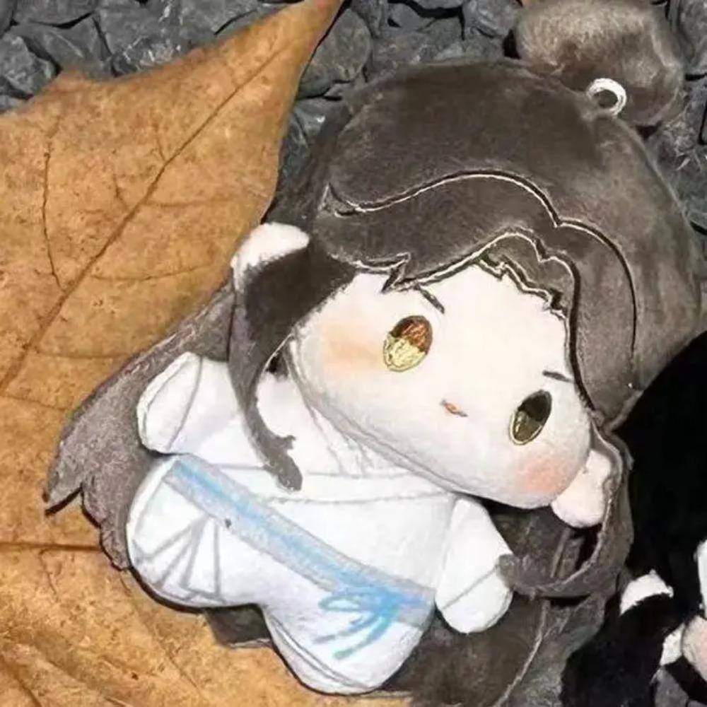 Evelyn 10cm Păpușă Binecuvântarea Oficialului Ceresc Tian Guan Ci Fu Xie Lian Hua Cheng Corp Stea de Mare Pandantive de Pluș Jucărie de Pluș Cosplay