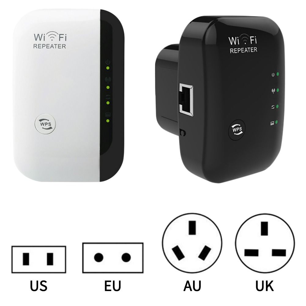 300Mbps WiFi Signal Booster 4/7 Lights WIFI Repeater High Quality WiFi Range Extender  Home