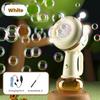 Handheld Bee Shaking Bubble Gun With Lights Children'S Soap Blowing Bubble Machine Outdoor Kids Toys Girls Wedding Party Game