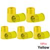 Plastic Tire Valve Caps Built-in Valve Core Remover Tool Universal Stem Covers for Cars Bike and Bicycle Trucks Motorcycles Valve Stems 1
