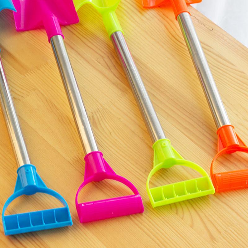 Large Stainless Steel & Plastic Beach Shovel for Kids