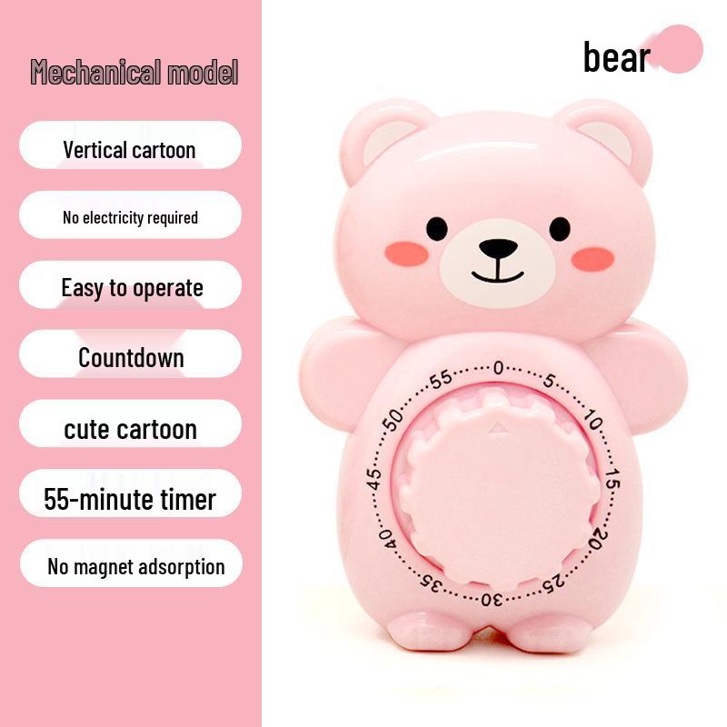 Children's Dual-Use Timer: Alarm Clock & Kitchen Reminder for Study and Self-Discipline