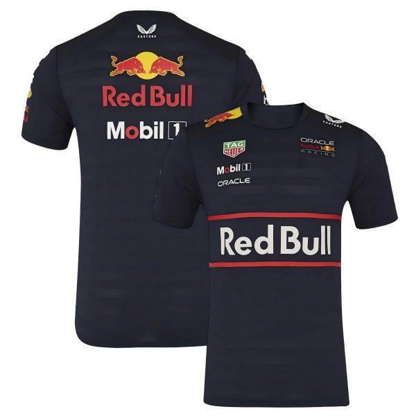 2026 Nuova tuta da moto da corsa F1 tuta da ciclismo, traspirante e ad asciugatura rapida T-shirt a maniche corte con scollo rotondo camicia da lavoro fuoristrada
