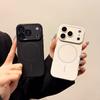 New Model Pure Color Liquid for Magnetic Wireless Charge Case for For Iphone 17 16 15 14 13 Pro Max Lens Protector Cover