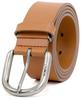 Belt Men's Casual Business Golf Genuine Leather Brown Free