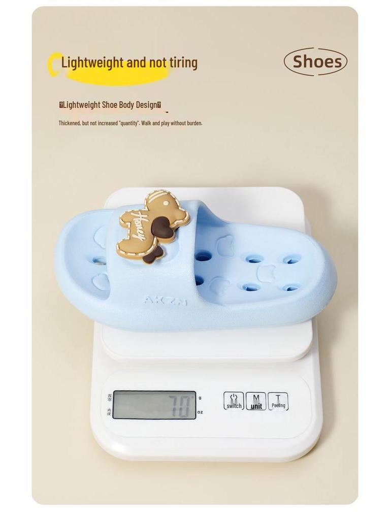 Children's Quick-Dry Anti-Slip Bathroom Slippers - Boys & Girls Summer Shower Sandals