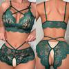 Sexi Babydoll Lace Bra And Panty Set Perspective Sex Erotic Costumes Lingerie Set Underwear Dress Porn Sexy Lingerie For Women