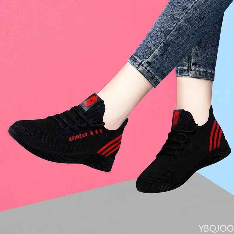 Summer New running Shoes Women's breathable mesh Sneakers Outdoor hiking shoes Casual comfortable Flats Zapatos Mujer