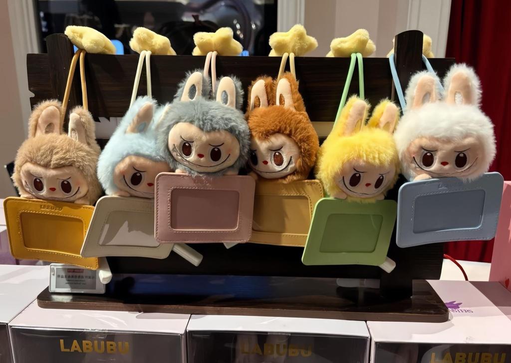 POP MART Shiny Fairy Tale Series Labubu Sparkling Surprise Plush Card Holder Blind Box Single/Full Set of 6
