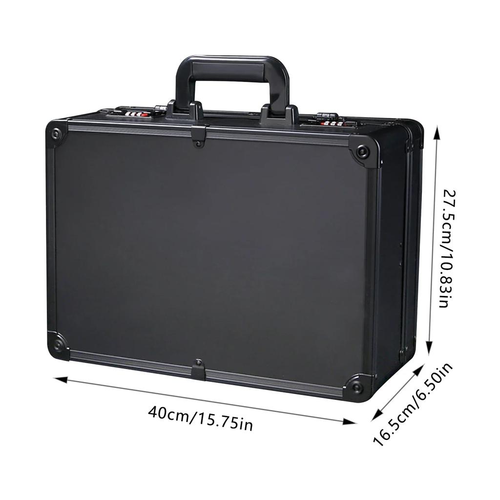 Hairdressing Bag Hairdresser Travel Case Portable Barber Tool Box Mobile Beauty Cosmetics Toiletry Bag Organiser Holder (Black)