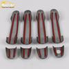 Yaris 2014 Electroplated Door Handle Armrest Trim - Car Modification Accessory
