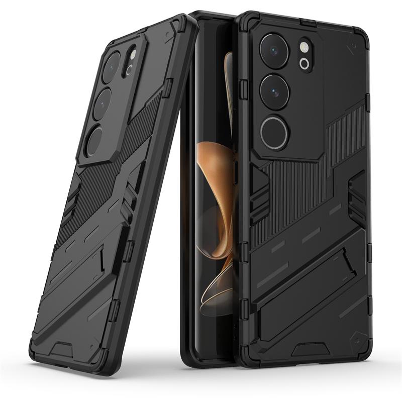 Für Vivo V29 Hülle Abdeckung Vivo V29 Capas Neu Stoßfest Objektivschützende Handy-Bumper Ständer Rückhalter Fundas Vivo V29 V 29