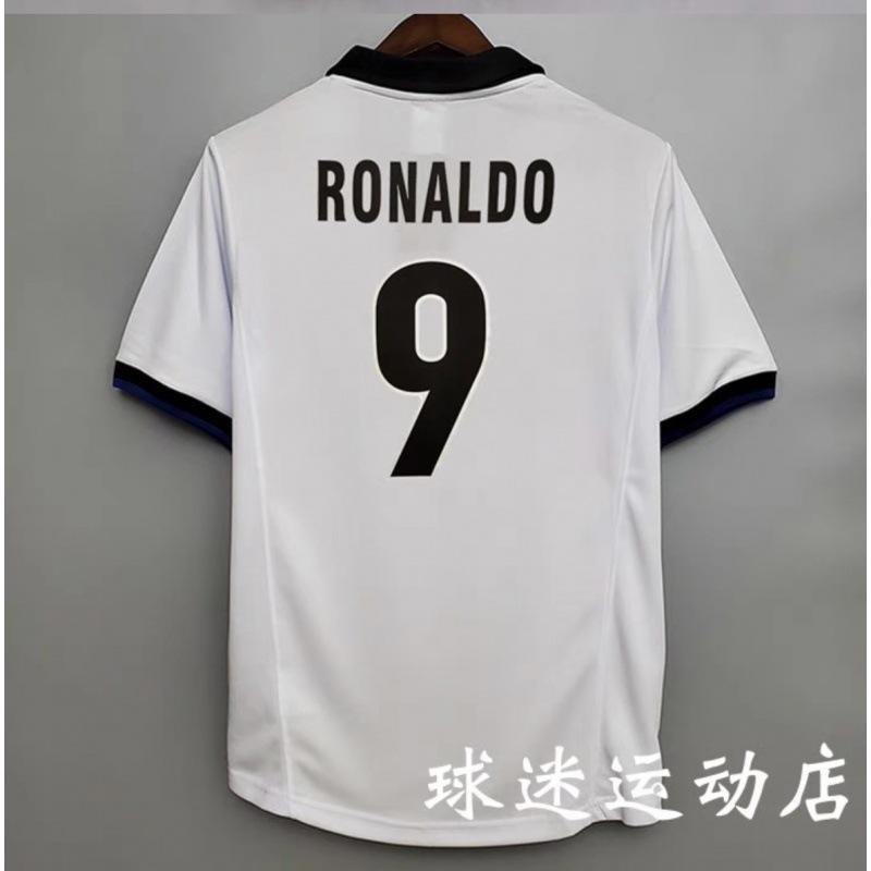 Vintage Jersey Nostalgic Football Jersey Inter Juventus Club Jersey Zidane Pierre Ronaldo Jersey