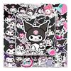 50 Cartoon Sanrio Kuromi Stickers for Kids: Graffiti, Fridge, Helmet, Laptop, Water Cup