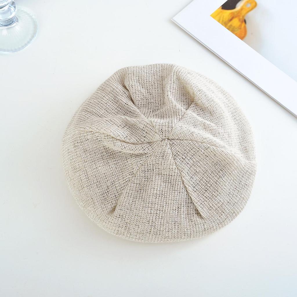 Berretto estivo extra large: Cappello a Cuffia Antivento, Traspirante, per Donna e Uomo, Ideale per l'Aria Condizionata e il Comfort della Testa Calva.